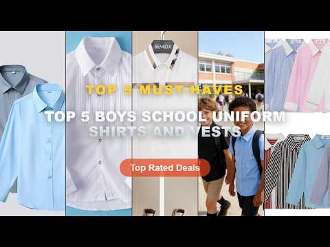 Ultimate Guide to the Best Top 5 Boys School Uniform Shirts And Vests - Teenage Clothes Baby Boy Shi