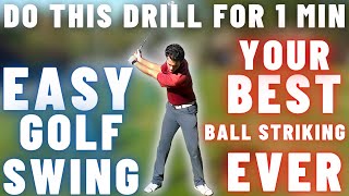 This Drill Makes the Golf Swing SO EASY - Get PERFECT Ball Striking in Just 1 Minute