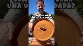 CÓMO RECUPERAR OLLAS / PLANCHAS OXIDADAS 🔥 #cocina #oxidado