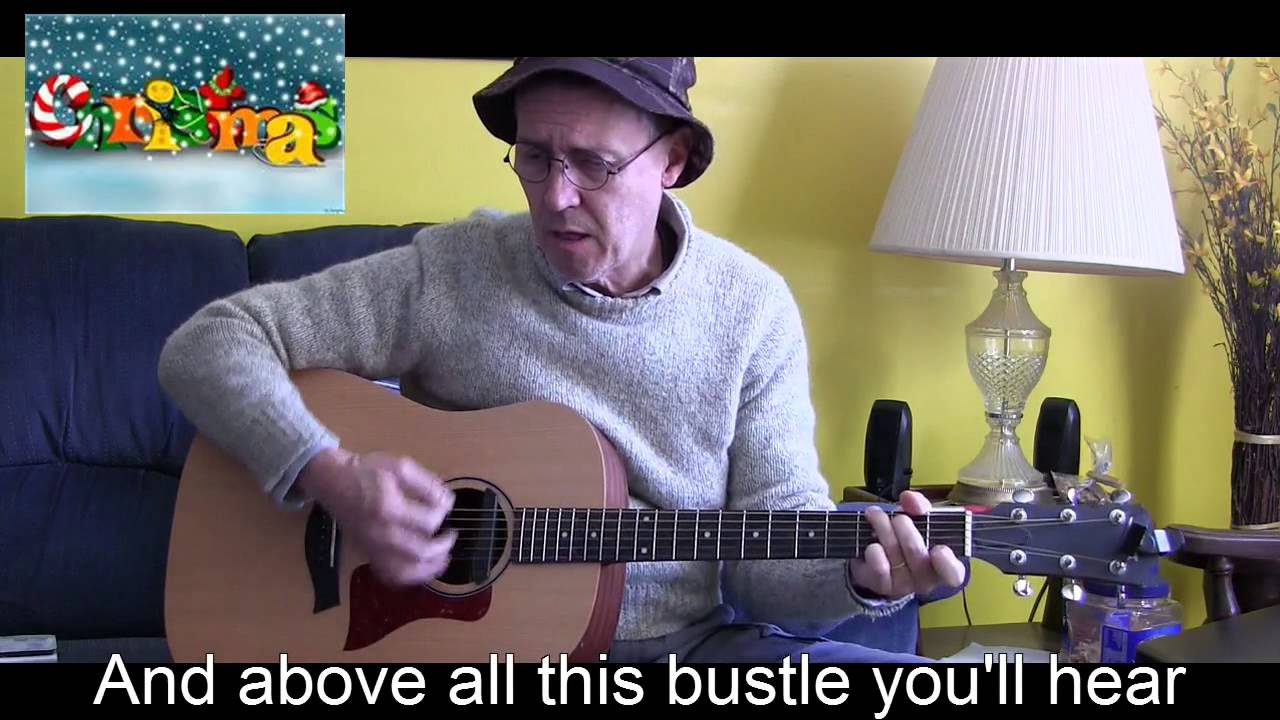 Silver Bells with Lyrics/Chords Acoustic Cover to Play/Sing Along P33