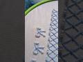 easy and satisfying embroidery work #design #embroidery #handmade #shorts #viral