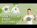 How to start a kids clothing line  awkward styles print on demand 2023