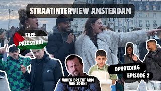 Opvoeding: Vader Breekt Arm Van Zoon - Amsterdam (Straatinterview)