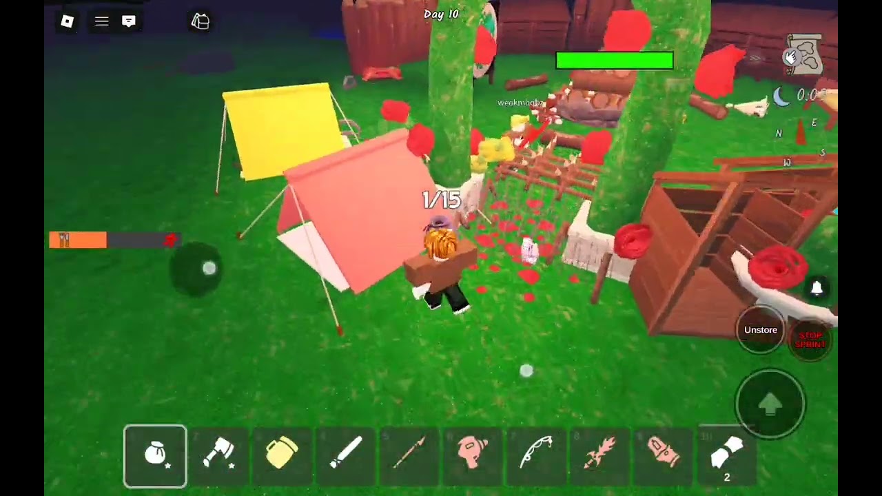  h6Reaching 30 days with op items in 99 nights in the forest 