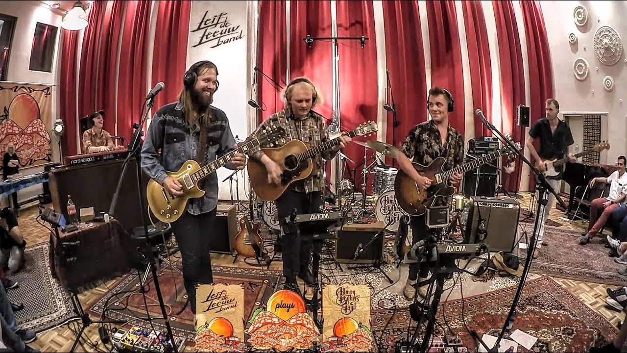 2019 Leif de Leeuw band plays The Allman Brothers Band - 'Jessica' Live @ Sound Vision Studio