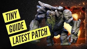Dota 2 Guide: Tiny Carry 7.31c Patch