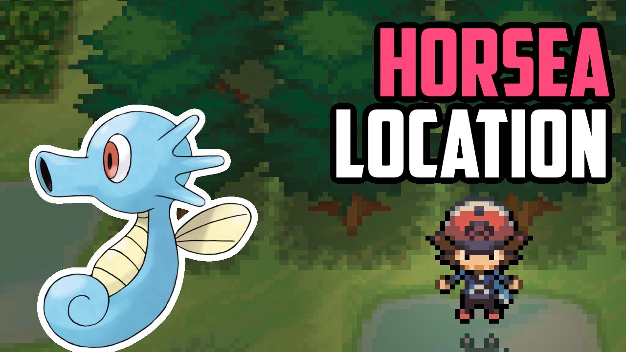 How to Catch Horsea - Pokémon Black & White