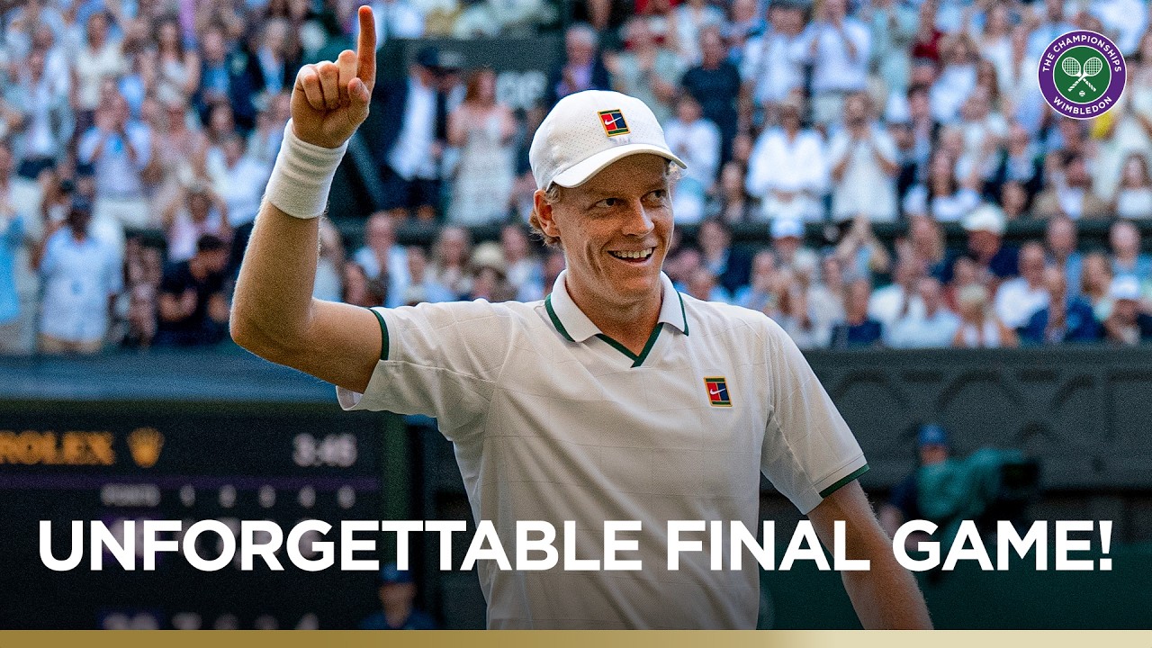The amazing FULL final game between Jannik Sinner and Alexander Zverev! | Wimbledon 2026
