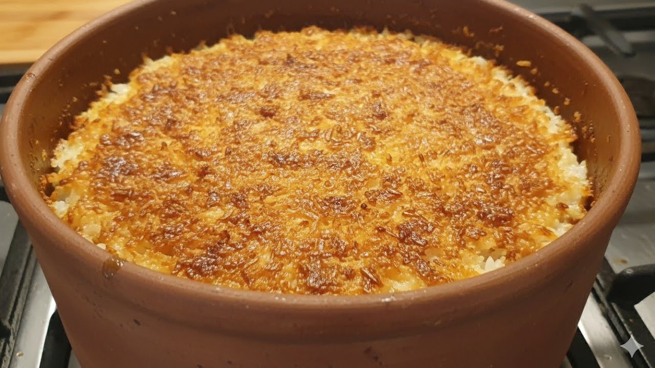 طريقةعمل أنجح برام أرز معمر في الفرن🍲أسرار الوش الدهبي والطعم الكريمي ...