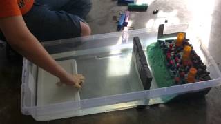 Johns tsunami wall test 1