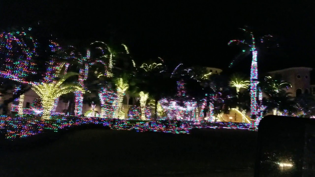 Best xmas lights biggest home Martin county Florida YouTube