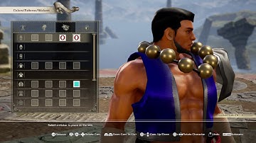 How to create Raijin from ff8 in Soul calibur 6