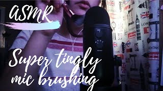 ASMR  Super tingly Mic Brushing