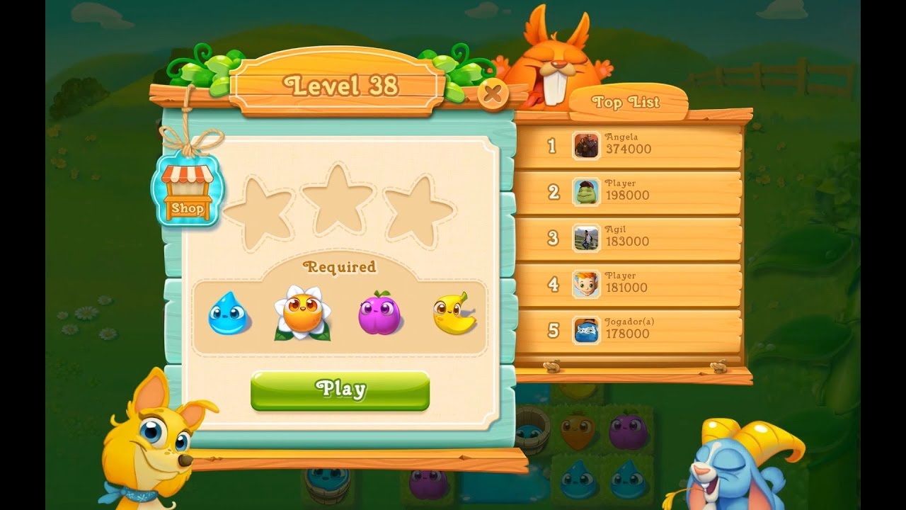 Farm Heroes Super Saga Level 38 HD 1080p