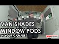 HOW TO FIT WINDOW BLINDS IN YOUR CAMPER - Vanshades Window Pods 2.0 - VW T5/T6