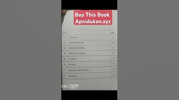 4485 AIOU Book Introduction To Statistics #aioubooks