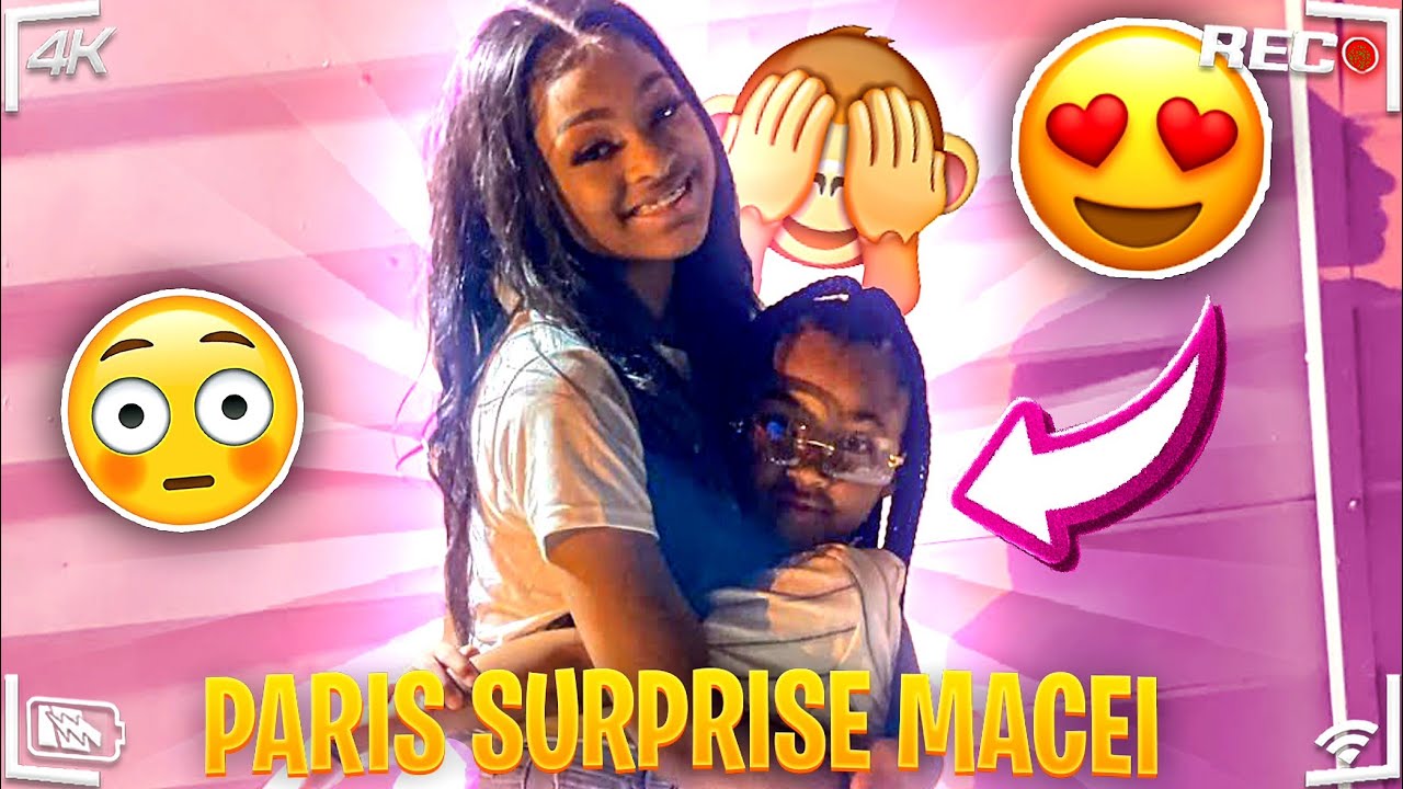 PARISS SURPRISE MACEI AT HER SUMMER BASH