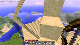 Minecraft Double Pyramid Structure WIP - Rendering Test