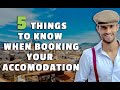 5 Things you Need to Consider When Booking your Accommodations in Palermo