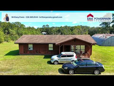 9004 Tucker Road, Vancleave, MS home video tour