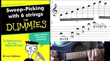 Sweep-Picking (I) for dummies Vol.I : 6 strings arpeggios and progressions