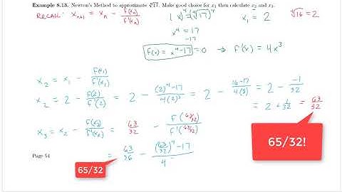 MTH 132 Section 3.8 - CLASS Video 2
