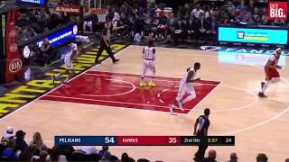 Jrue Holiday 19 Point 1st Half vs Atlanta Hawks