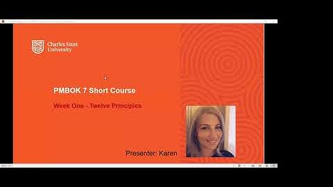 Free Short Course: Project Management Updated - PMBOK 7 - Module 1