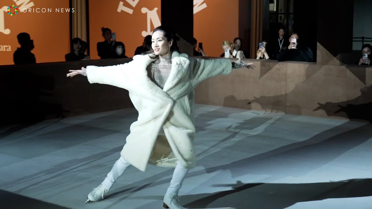 荒川静香、「Happy Xmas(War Is Over)」にのせ華麗にスケーティング