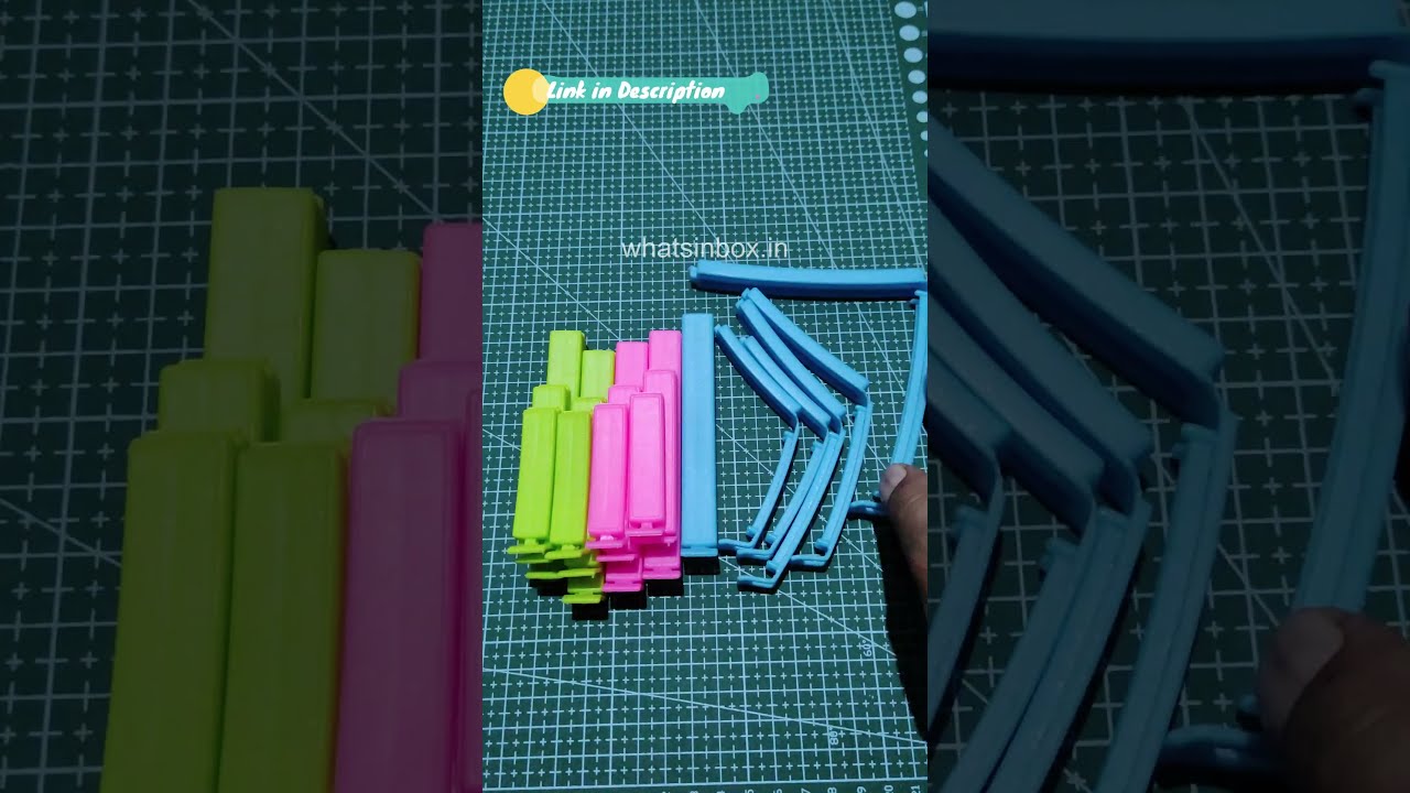 Plastic Food Snack Bag Pouch Clip Sealer|Food Sealing Clips|Plastic Snack Seal Sealing Clips