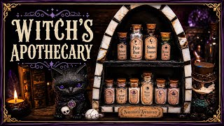 Turning My Craft Supplies Into a Witch’s Apothecary