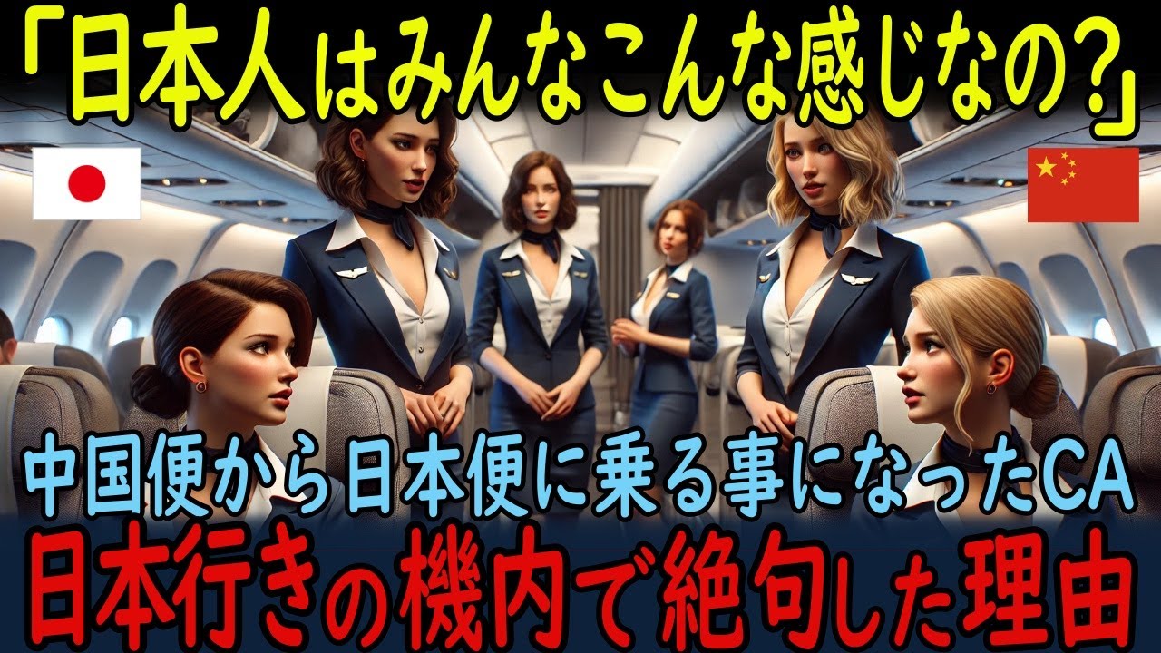 【海外の反応】客室乗務員が明かす日本行きフライトの秘密とは？
