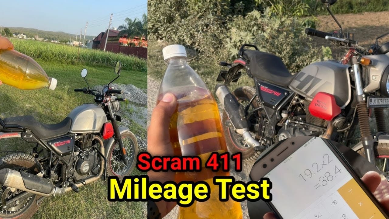 2023 New Royal Enfield Scram411 EXTREME MILEAGE TEST || Unbelievable 😨|| Long ride ki tyari shuru😍