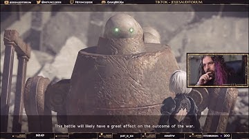 NieR: Automata First Playthrough! - Ep. 9 - Ending B: Or Not To [B]e