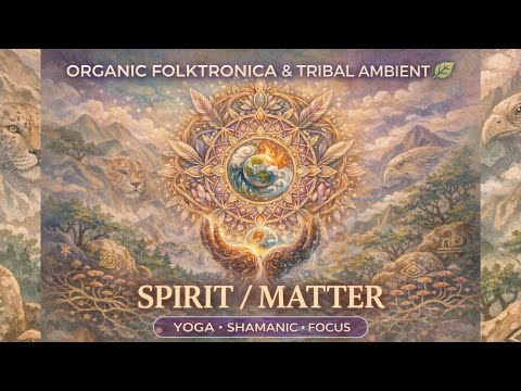 Organic Folktronica & Tribal Ambient Mix 🌿 Spirit / Matter (Full Album) | Shamanic Downtempo
