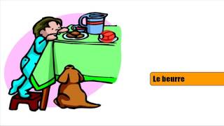 เรียนภาษาฝรั่งเศส # Vocabulaire # Le garçon gourmand