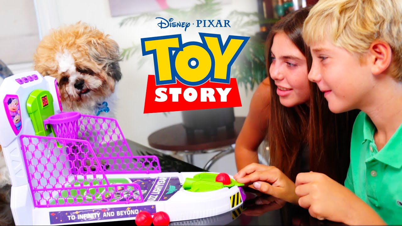 Buzz Lightyear & Mickey Mouse Electronic Tabletop Basketball