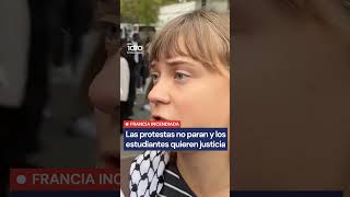 FRANCIA EN LLAMAS: así están ahora las protestas estudiantiles