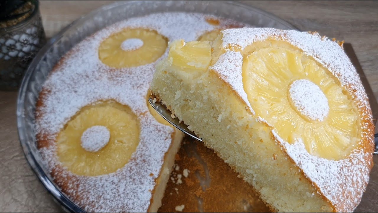 ВКУСНЫЙ РЕЦЕПТ АНАНАСОВОГО ТОРТА!! ТЫ ДЕЛАЕШЬ ЭТОТ ПРОСТОЙ И ВКУСНЫЙ ТОРТ ЗА 10 МИНУТ!!