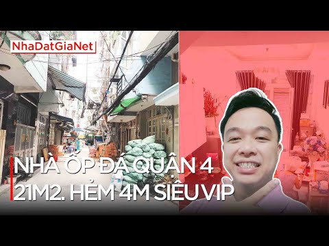 Video BÁN NHÀ Q4. ĐƯỜNG 20 THƯỚC. 4.XX TỶ. 21M2. 4 TẦNG... - YouTube
