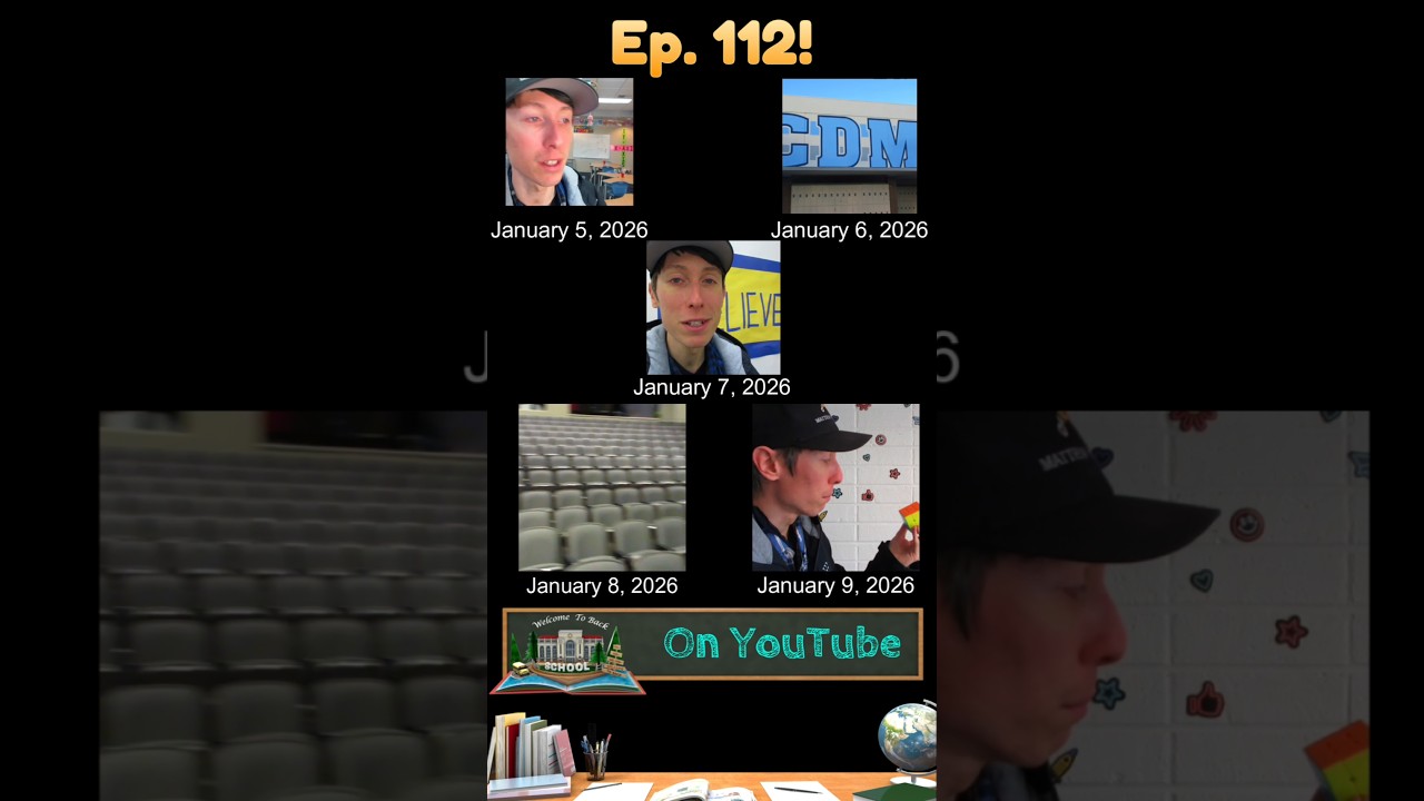 Subbing Math at Corona del Mar Middle School all Week | A Day in the Classroom (NMUSD) | Episode 112