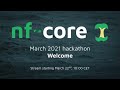March 2021 Hackathon: Welcome