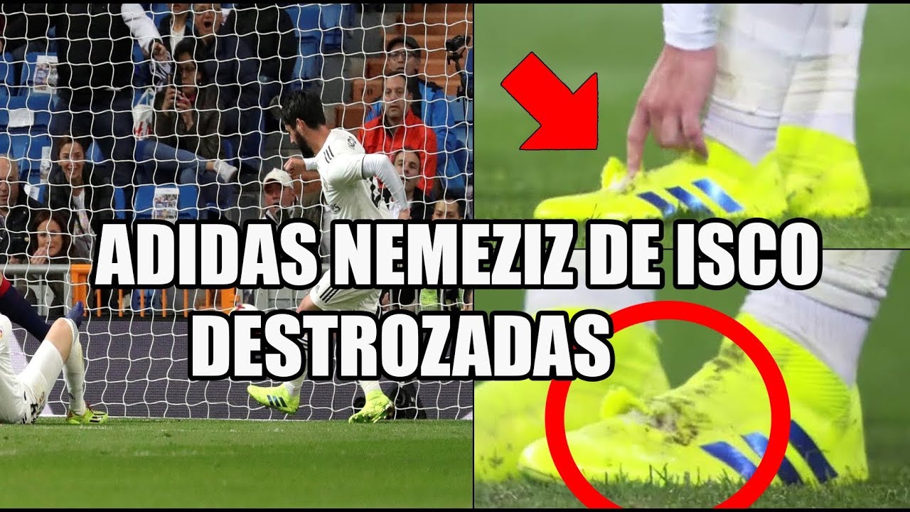 Premonición temperatura Murmullo POR QUÉ SE HAN ROTO LAS NEMEZIZ DE ISCO? - ADIDAS NEMEZIZ ISCO ACTUALIDAD -  YouTube