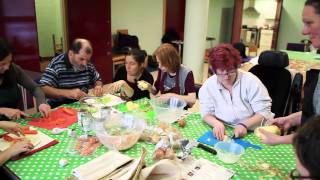 Lunch club for adults with learning disabilities