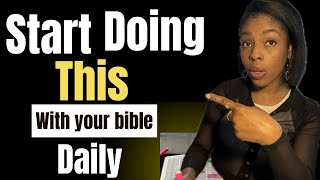 PROOF Bible Journaling WILL CHANGE Your Life + How You Study The Bible