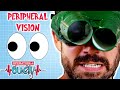 What is peripheral vision  body parts  science for kids  operation ouch