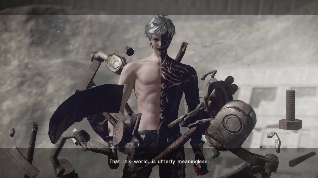 NieR Automata #84 Ending the showdown in crater - YouTube