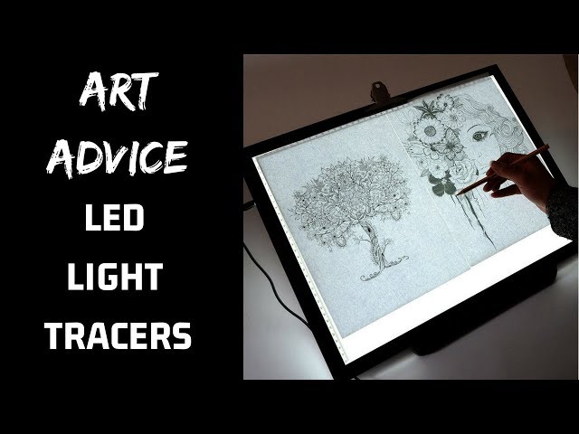 How to Use a Lightbox for Tracing 