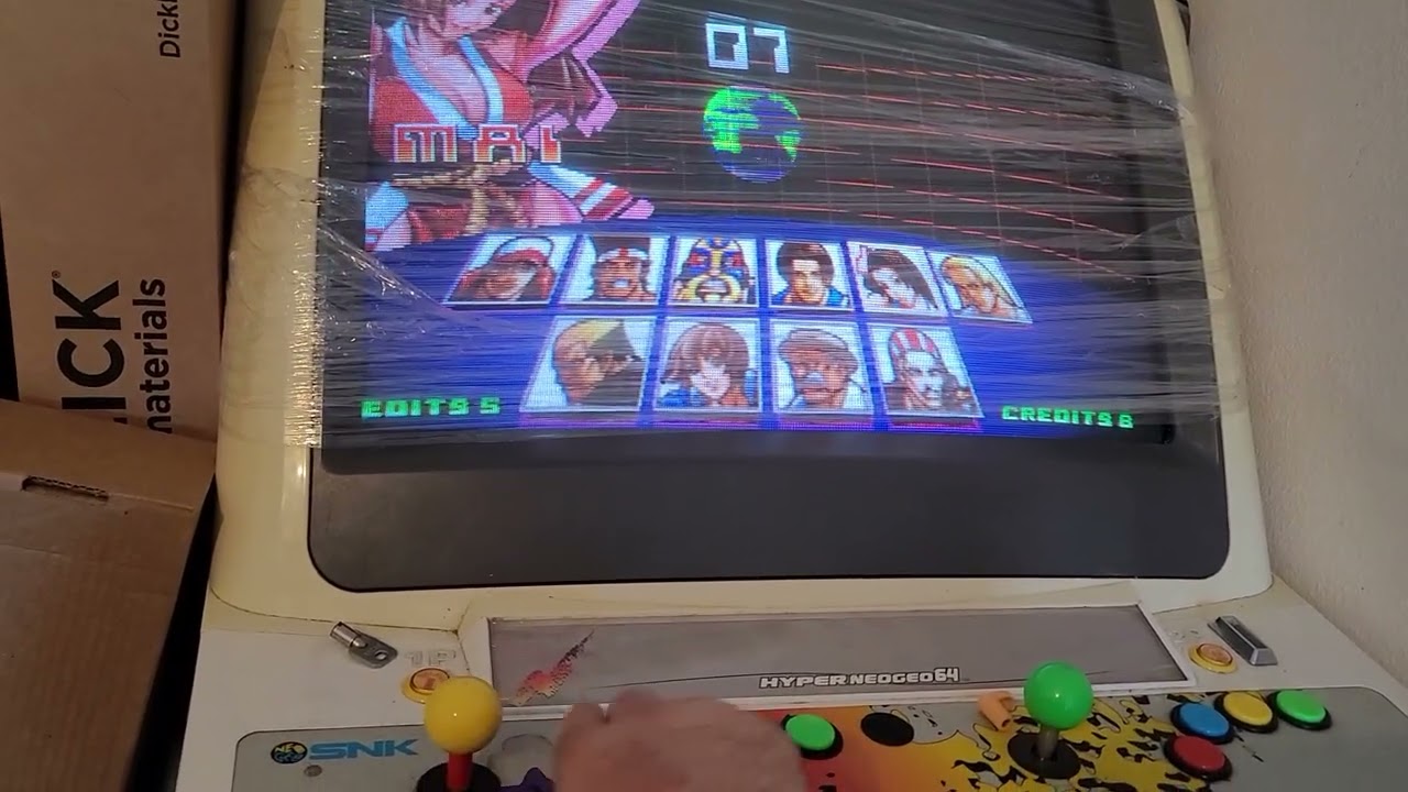 Fatal Fury Wild Ambition Sammy Atomiswave