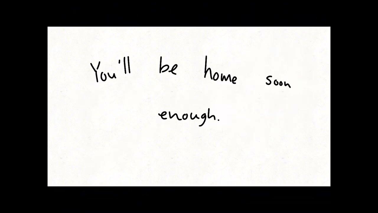 You’ll be home soon (a small animation based on part of a dream I had